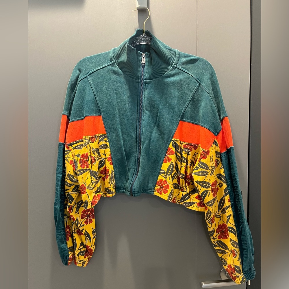 FP Cropped Sweatshirt Jacket